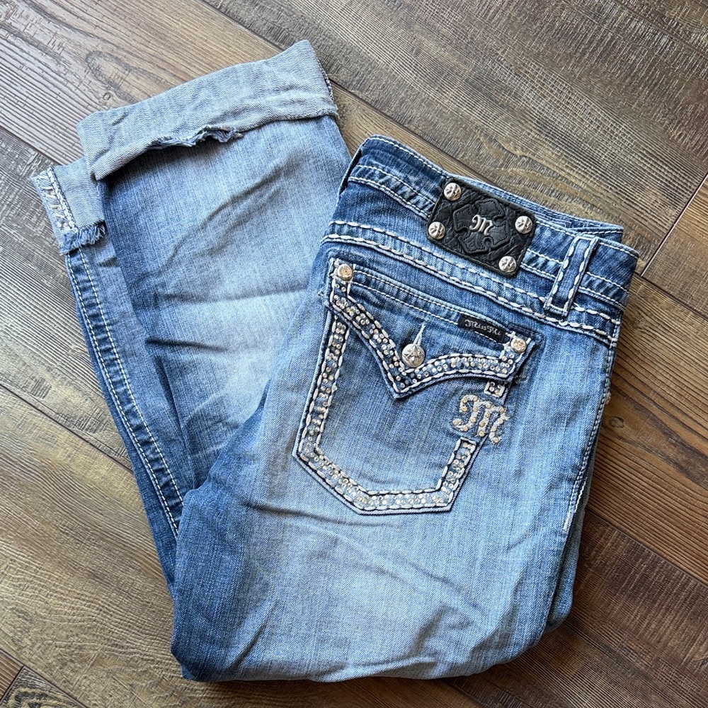 Miss Me Easy Cropped Capri